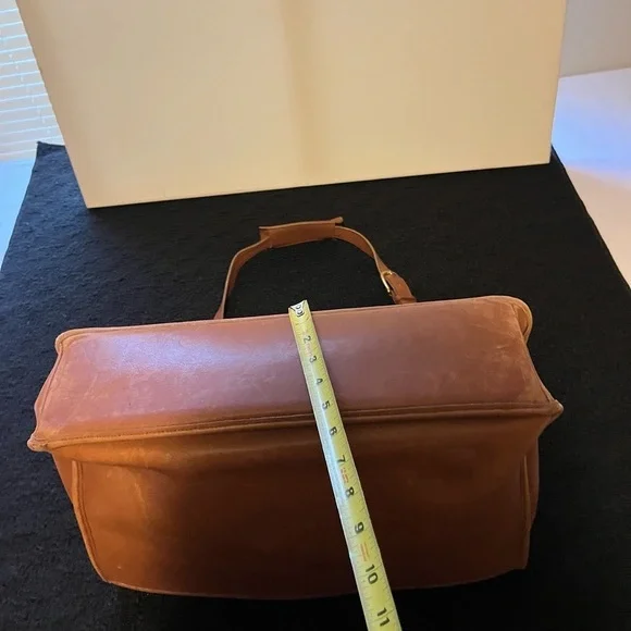 Vintage Coach Beekman 5266 Shoulder Bag Leather Messenger Briefcase Laptop - Picture 4 of 16